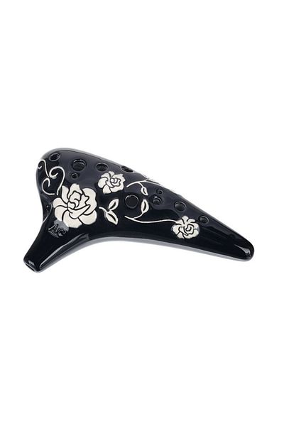 Thomann Thomann Professional Ocarina 12H C3 Alto Roses black