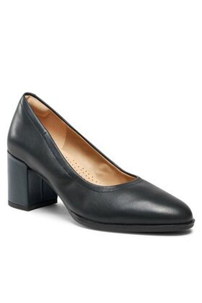 CLARKS pantofi cu toc pentru femei 261718774 albaștri