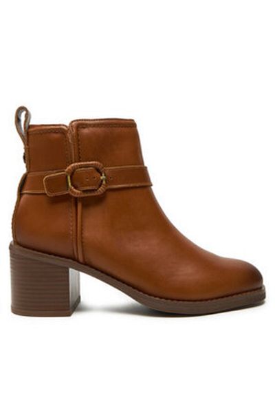 CLARKS women's ankle boots 26178834 brown