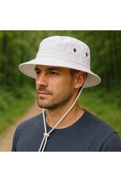 WOHOME Pălărie Fedora din pânză cu fixare rapidă, unisex, nu transpiră