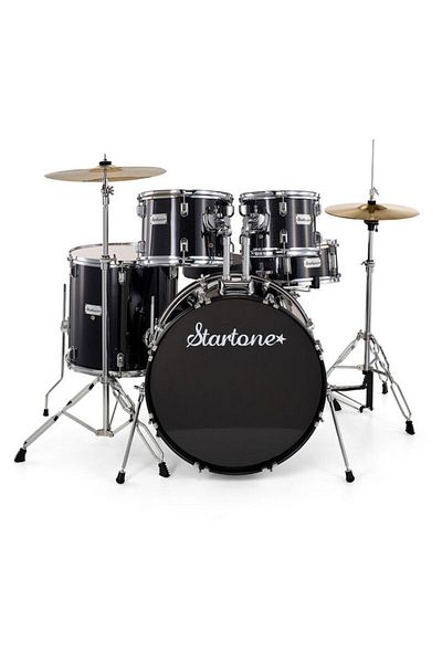 Startone Startone Star Drum Set Standard BK Drum Set