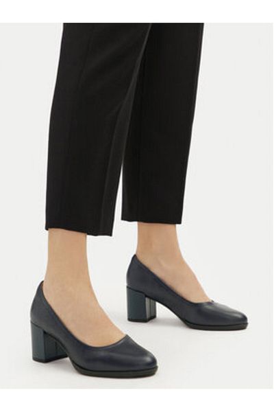 CLARKS pantofi cu toc pentru femei 261718774 albaștri