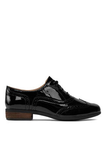 CLARKS Women's Oxfords 203506494070 Black