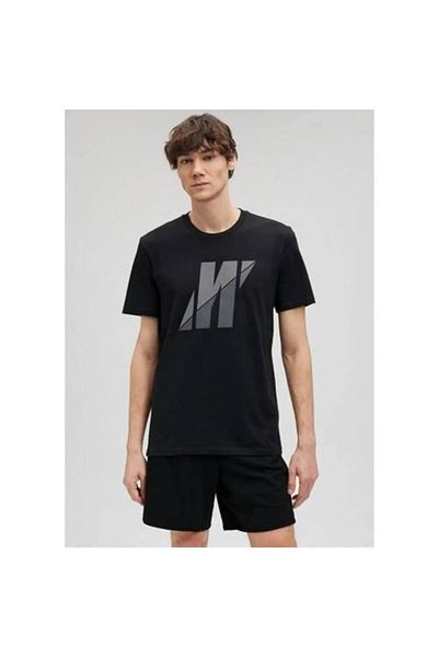 Mavi Tricou negru pentru bărbați cu logo Pro imprimat M0612174-900