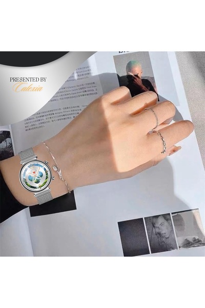 e-Wantay Smartwatch T86 Silver, 1.27" Full Touch, IP68, BT Call, Health Monitoring, 2 Bracelets Included