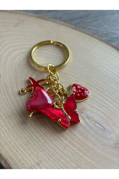 Bestofcase Butterfly Detailed Keychain