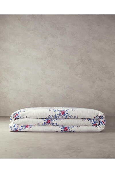 English Home Floral Slice Double Pike Dark Blue