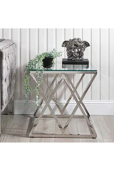 private house Silver Corner Service Table