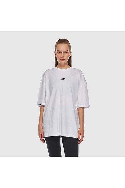New Balance Unt3417 Tricou alb unisex