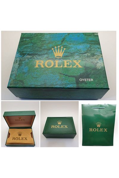 Rolex Rolex men's watch with battery and accessories