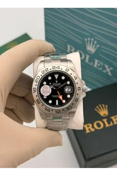 Rolex Rolex men's watch with battery and accessories