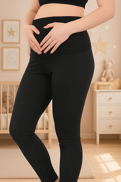SAUNA SUIT طماق عالية الخصر مريحة - طماق الأمومة / الساق الإسبانية / طماق الرياضة / طماق الركض