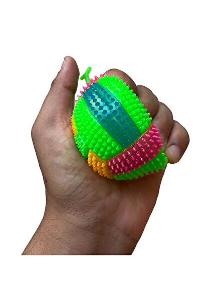 ERGOTYPE Işıklı Tırtıklı Dokunsal Top