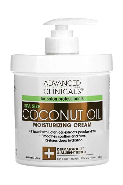 BRONZENET ادفانس كلينيكال كريم مرطب بزيت جوز الهند 454جم