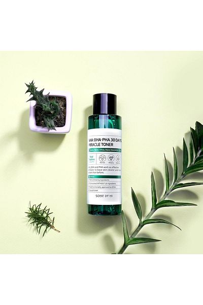 Some By Mi Miracle Toner with Alpha Hydroxy Acids and Butyl Hydroxy Acids 150 ml from Some By Mi