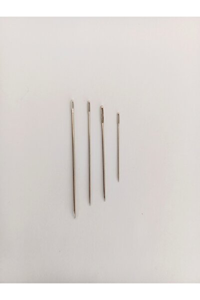 Eskişehir hobi sanat 4 قطع إبرة خياطة سميكة جامبو كبيرة متوسطة الحجم صغيرة