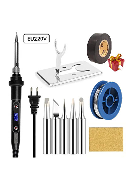 Choice20 Kits A-EU Plug 220V NEW Electric Soldering Iron 16IN1 80W LCD Digita...