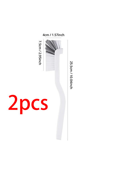 Choice 2pcs Japanese Sink & Motorcycle Cleaning Brush - Long Handle Elbow Des...