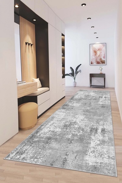 uzhanem Dot Taban Kaymaz Halı Yolluk Mutfak Salon Halısı Dijital Baskılı Yıkanabilir