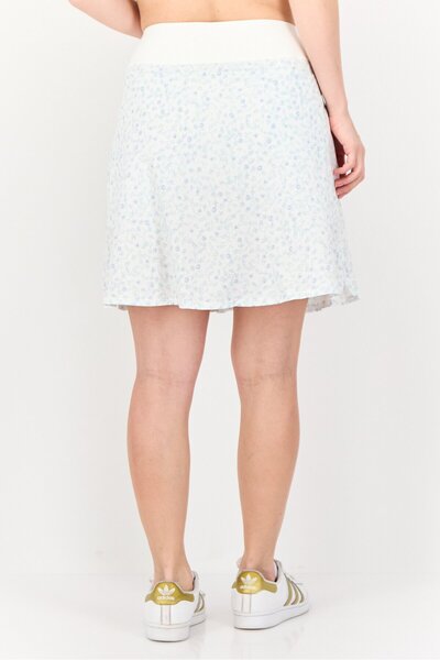 Puma Women Long Fit Pull On Pwrshape Fancy Plants Training Skort, Multicolor