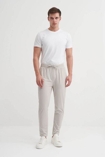Cazador Ανδρικό παντελόνι Jogger Beige 9