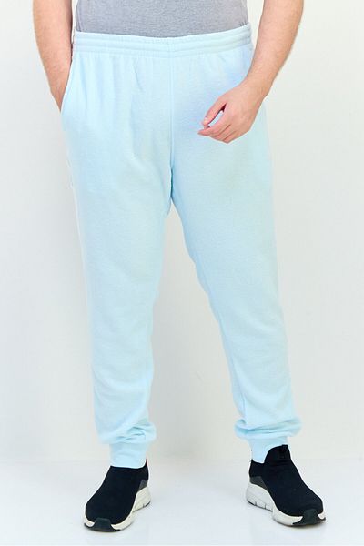 adidas Men Sportswear Fit Embroidered Logo Sweatpants, Light Blue