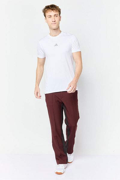 adidas Men Sportswear Fit Outdoor Sweat Pant, Dark Brown