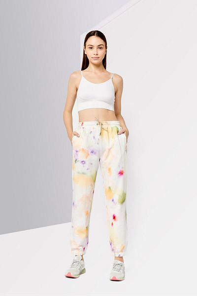 Scotch & Soda Women Regular Fit Tie Dye Jogger Pants, Multicolor