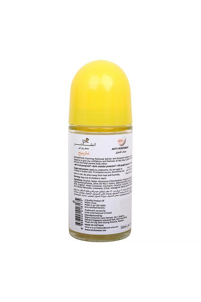 ENCHANTEUR Charming Perfumed Deo Roll On 50ml – Long-Lasting Floral Fragrance
