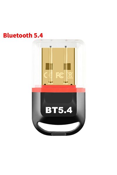 Choice Bt 5.4 Red Usb Bluetooth 5.4 Adapter Transmitter Receiver Wireless Usb Bluetooth Audio Adapter Bluet