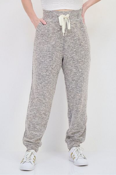 Offline by Aerie Women Regular Textured Sweatpants, Grey
