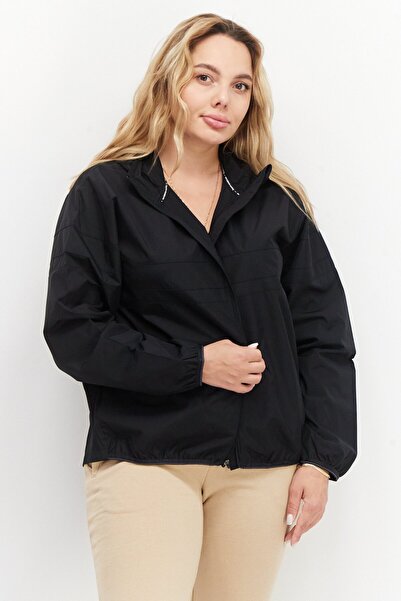 New Balance Women Sportswear Fit Brand Logo Training Jacket, Black