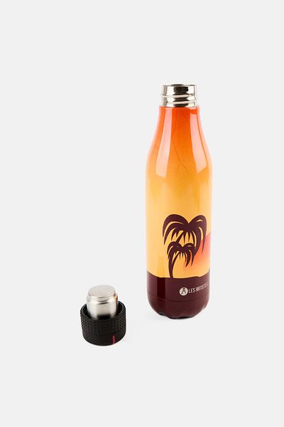 Les Artistes Paris Sunset Mat Insulated Bottle 500ml, Orange