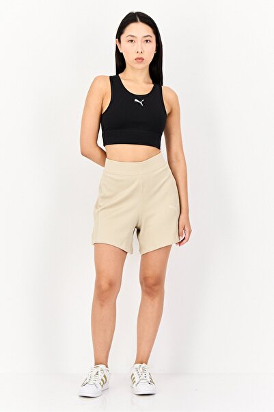Puma Women Sportswear Fit Training Shorts, Beige