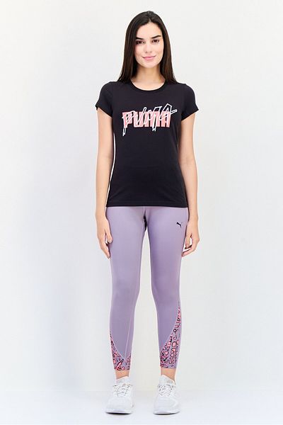Puma Women Sportswear Fit Short Sleeves Outdoor Top, Black