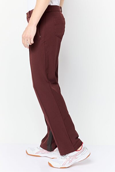 adidas Men Sportswear Fit Outdoor Sweat pant, Dark Brown