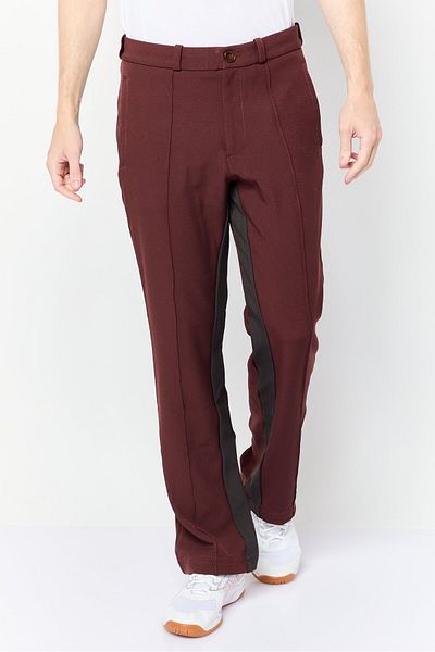adidas Men Sportswear Fit Outdoor Sweat Pant, Dark Brown