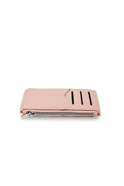 Mio Gusto Powder Color Zippered Card Holder Women's Wallet