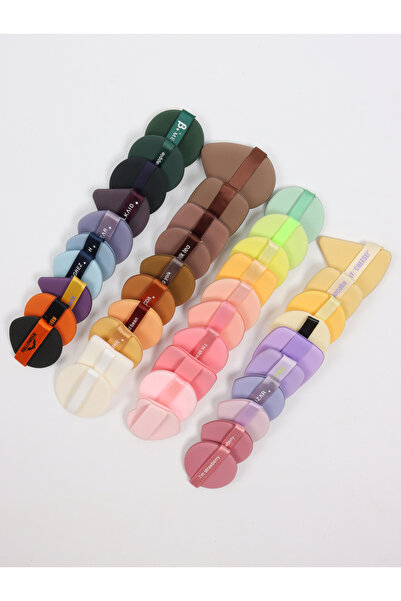 Choice ٥٠ قطعة من إسفنجة بودرة هوائية، ١٠-٢٠-٣٠-٥٠ كيسًا، ألوان وأشكال عشوائية. تحتوي على بودرة هوائية.