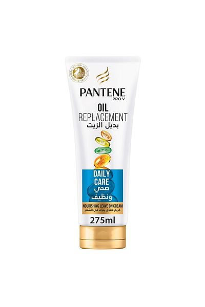 Pantene Pro-V Daily Care Oil Replacement Leave-On Cream 275ml – Deep Nourishment for All Hair Type