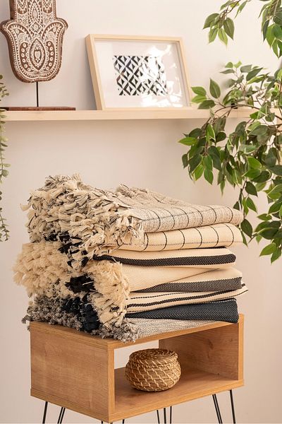 DNR 2 Pieces of Natural Cotton, Soft Battal Size Pique, Seat Cover, Multi-Purpose Cover 240X260 Cm.