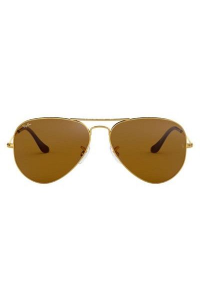 Ray-Ban Ray-Ban Unisex Aviator Sunglasses RB3025-001-33, 62-14-140 Standard