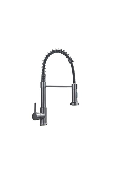 Blackswan Design Baterie chiuveta bucatarie, Blackswan, Tip M237, model gri antracit, dimensiune 44 cm