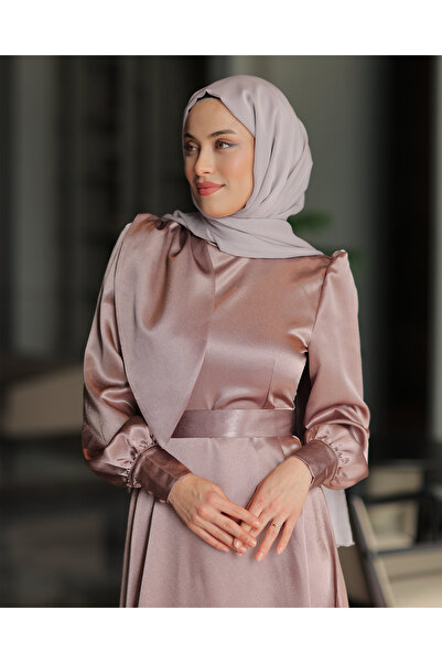 RUHANA NİDA Tesettür Abiye, Nişan Elbisesi, Mezuniyet Elbisesi, Tesettür Elbi...