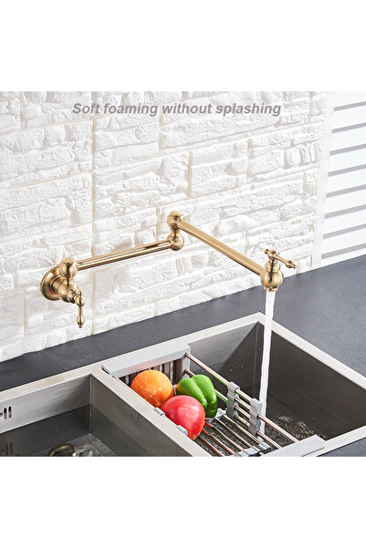 Blackswan Design Baterie chiuveta bucatarie, Blackswan, Tip M241, cu montare deasupra chiuvetei sau aragazului, 57 cm