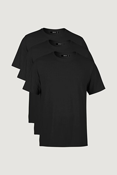 mmetalic Men's Multi-Color 100% Cotton T-Shirt Regular Fit Comfortable Cut Cr...