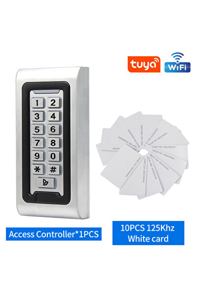 Asia-Teco لوحة مفاتيح التحكم في الوصول RFID المستقلة S601-EM-W-WIFI.e للمنزل الذكي من الألومنيوم IP68 المقاوم للماء مع واي فاي