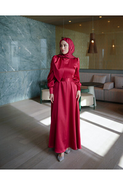 RUHANA NİDA Tesettür Abiye, Nişan Elbisesi, Mezuniyet Elbisesi, Tesettür Elbise, Abiye, Özel Gün Elbisesi