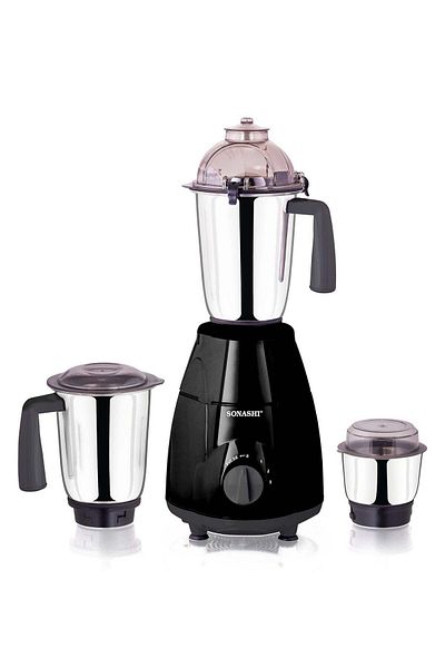 sonashi 3-in-1 Mixer Grinder - Powerful Motor with 3 Speed Setting and Pulse