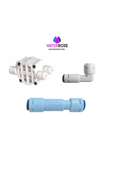 Su Arıtma Cihazı Yenileme Kiti Shut Off - Flow - Check Valf Quick